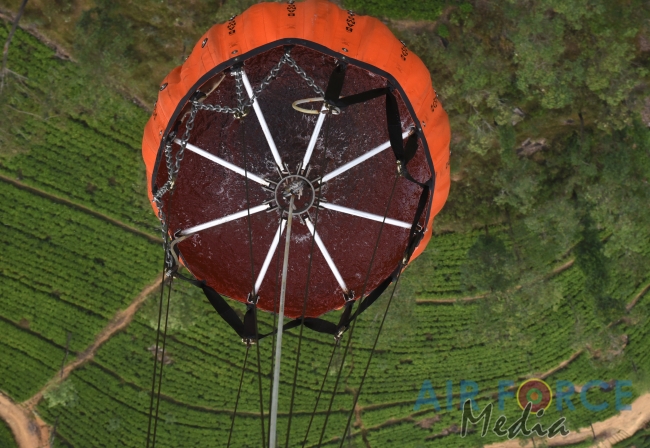 SLAF Assist in Dousing Fire in Singhamale Forest Reserve